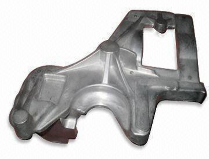 Cast iron bracket for agricultural machinery